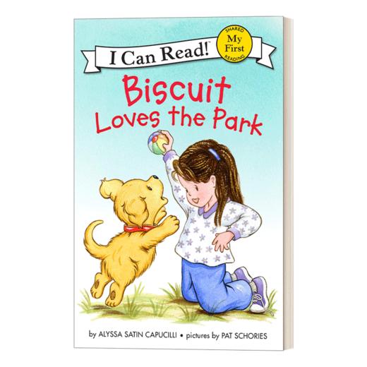 Collins柯林斯 英文原版 Biscuit Loves the Park 小饼干系列 饼干爱公园 My First I Can Read 英文版 进英语原版书籍 商品图1