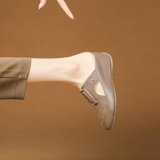 夏季新款，简约坡跟两穿凉鞋XYM-k767 商品图10