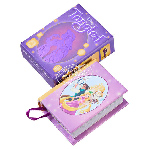 【中商原版】迪士尼长发公主 迷你书 魔发奇缘 英文原版 Disney Tangled Tiny Book Insight Editions 商品图2