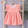 贝贝怡童装女童连衣裙公主裙短袖夏天儿童碎花裙子新款夏装 商品缩略图0