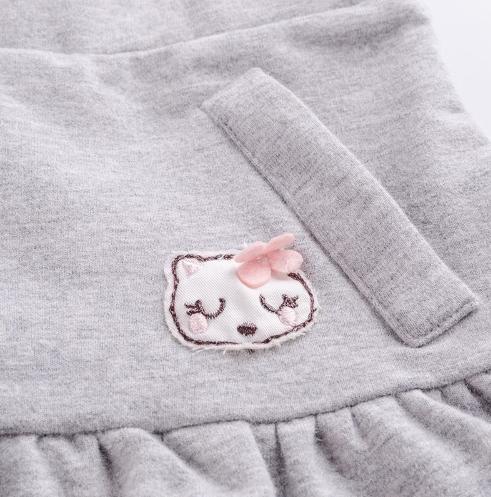 棉果果春秋款女童小毛圈打底裙裤M122206218068 商品图3