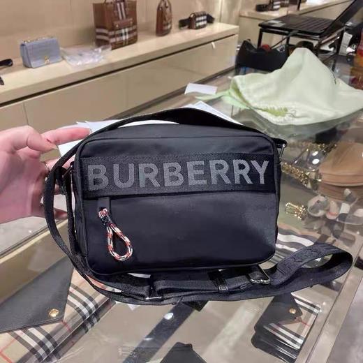 专柜三四千！随意去对比！！B家醉牛款Logo斜挎单肩尼龙帆布包 商品图0