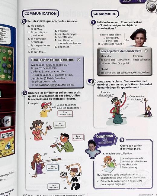 预售 【中商原版】青少儿法语教材 Adosphere 2 学生用书 音频 Adosphere 2 Livre de leleve audio 法文原版 collectif 商品图7