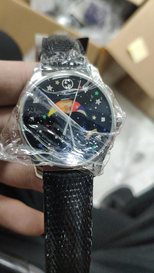 HCYA1264045WB 古驰GUCCI 古驰 G-Timeless系列 银河系梦幻表盘石英表 商品图0