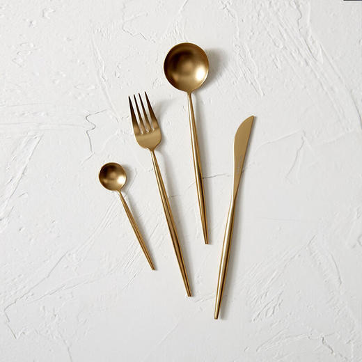 【6F】多样屋（TAYOHYA） 不锈钢西餐具四件套餐具套装刀叉勺套装送礼自用礼盒 爵西餐具 商品图3