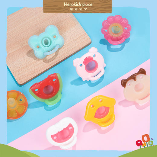 日本Richell全硅胶安抚奶嘴 新生儿用 松鼠02916 商品图6