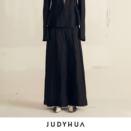 JUDYHUA 立体缝设计直简裤 商品图0