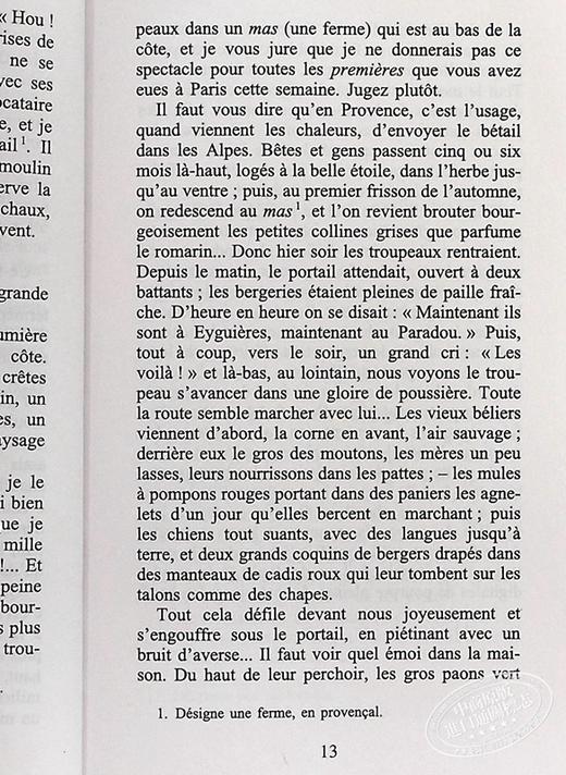 预售 【中商原版】都德 磨坊书简 Lettres de mon moulin 法文原版 Alphonse Daudet  法国狄更斯 讽刺小说 商品图5