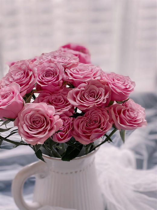 诺拉多头玫瑰【愿你即使生活在喧嚣的世界当中也能安静独处】简小姐精选 粉紫色 多头诺拉玫瑰 2件包邮 下单5天发出 商品图3