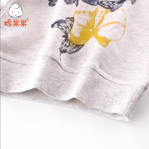 棉果果春秋款女童圆领卫衣M322180218498 商品图3