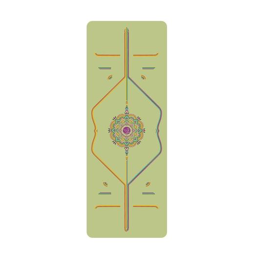 瑜伽垫天然橡胶防滑女士专业级运动垫吸汗印花土豪垫彩虹家用地垫 商品图8