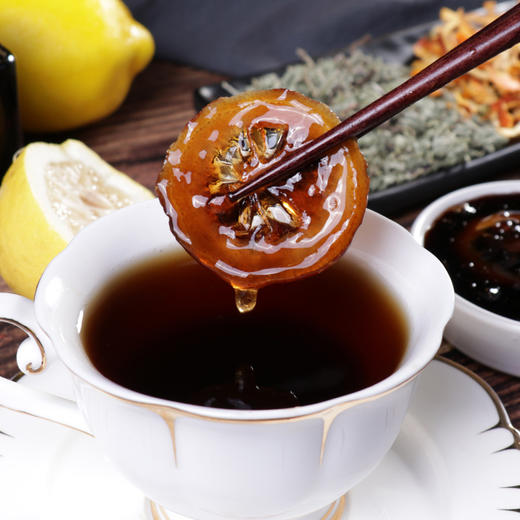 【第二盒半价！冰糖陈皮柠檬膏】富含人体需要的多种营养，芳香浓郁，色泽透亮无杂质，易于入口口感甜润，方金桔柠檬膏滋 商品图1