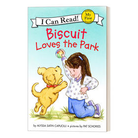 Collins柯林斯 英文原版 Biscuit Loves the Park 小饼干系列 饼干爱公园 My First I Can Read 英文版 进英语原版书籍