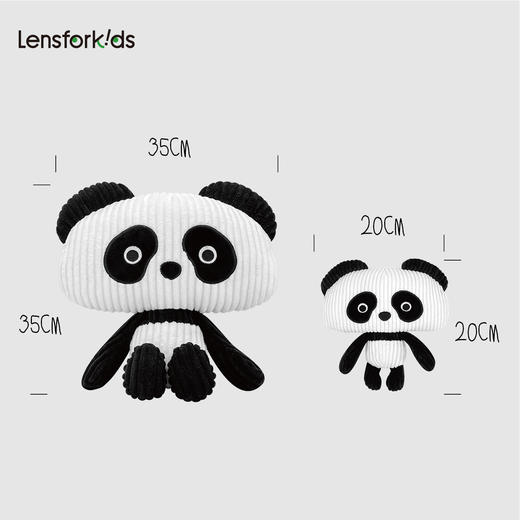 好朋友的熊猫仔玩偶 商品图3