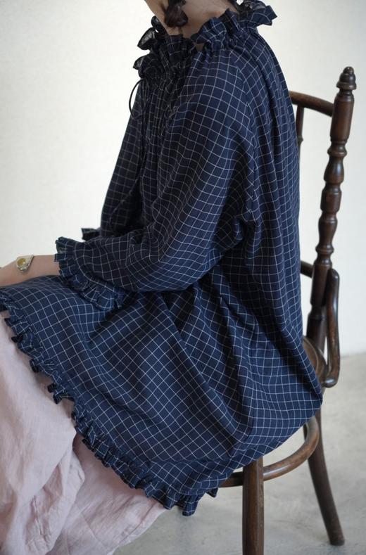Khadi and Co深蓝长款上衣 商品图1