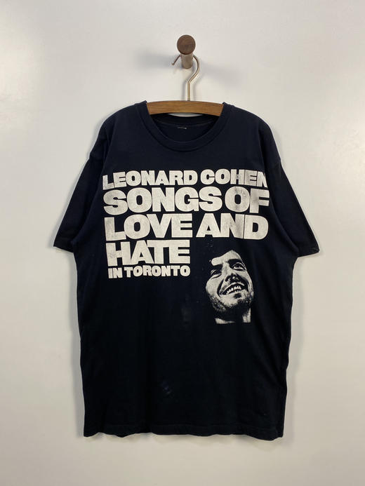 LEONARD COHEN 李欧纳·柯恩 创作歌手 短袖T恤 _SST(L) 商品图1