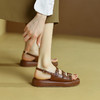 舒适百搭，平底休闲厚底罗马凉鞋NJMK-K186 商品缩略图5