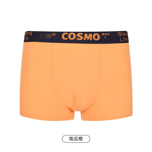 都市丽人都市锋尚简约基础高弹磨毛锦纶平角男士内裤FK3CD1 商品图7