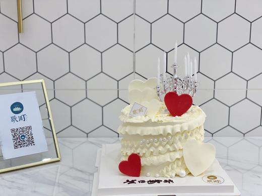 围圈裱花烛台蛋糕 商品图0