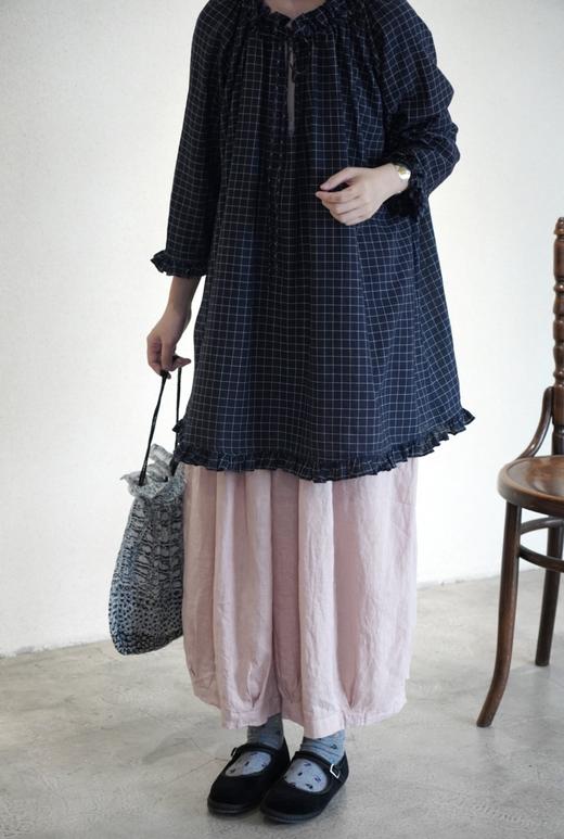 Khadi and Co深蓝长款上衣 商品图0