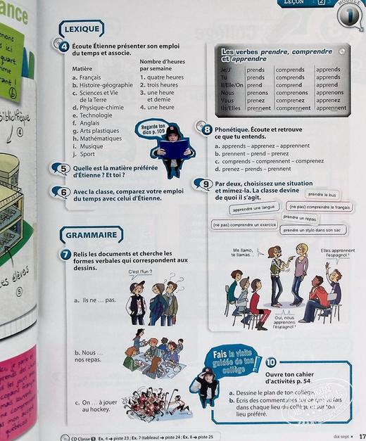 预售 【中商原版】青少儿法语教材 Adosphere 2 学生用书 音频 Adosphere 2 Livre de leleve audio 法文原版 collectif 商品图4
