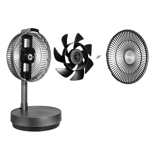 格力折叠扇 6档风速 风随人动 折叠随心 FSZ-2303Bg7 太空灰+黑 商品图1