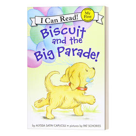 Collins柯林斯 英文原版 Biscuit and the Big Parade! 小饼干I狗系列 饼干I狗和大游行 My First I Can Read 英文版 进口英语原版书籍