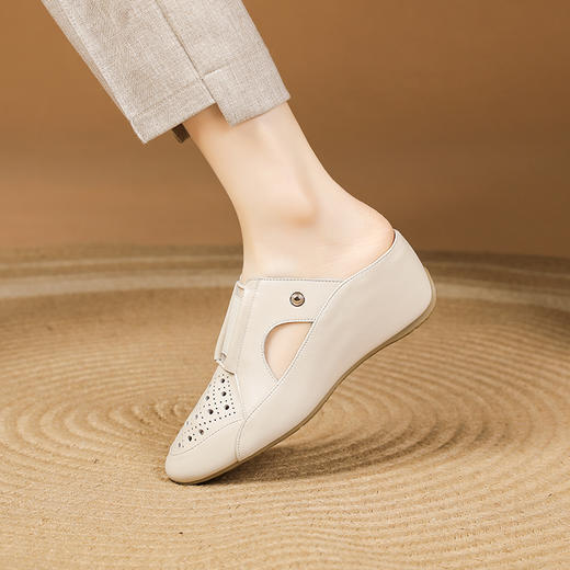 夏季新款，简约坡跟两穿凉鞋XYM-k767 商品图2