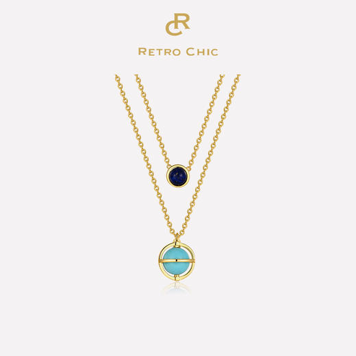 Galaxy星河系列｜星球项链 商品图0