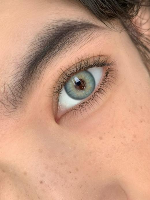 Lunarcon旗下 · 百达翠绿&欧米伽棕｜ 14.5mm白狮参考着色中大直径 年抛美瞳【顺丰包邮】 商品图2