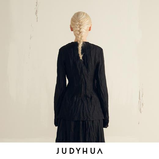 JUDYHUA 极简绑带设计外套 商品图2