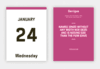 【现货】Typodarium 2024 calendar | 2024年365天日历 字体设计 商品缩略图2