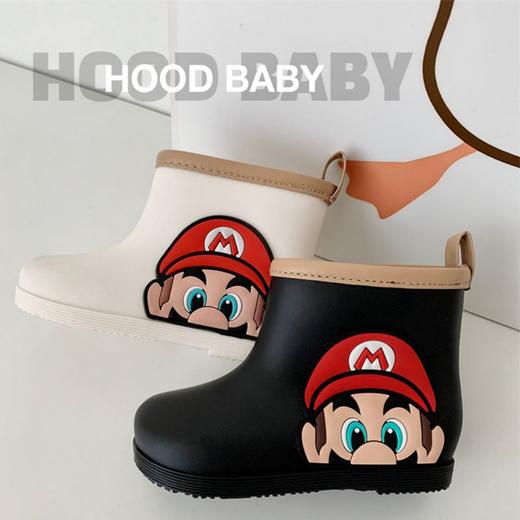 【夏日必备良品】新款儿童雨鞋，可爱卡通造型，男女童通用，防滑耐磨，轻便舒适，让宝宝在雨天里畅快奔跑。适合户外游戏、学校、旅行等场合！ 商品图3