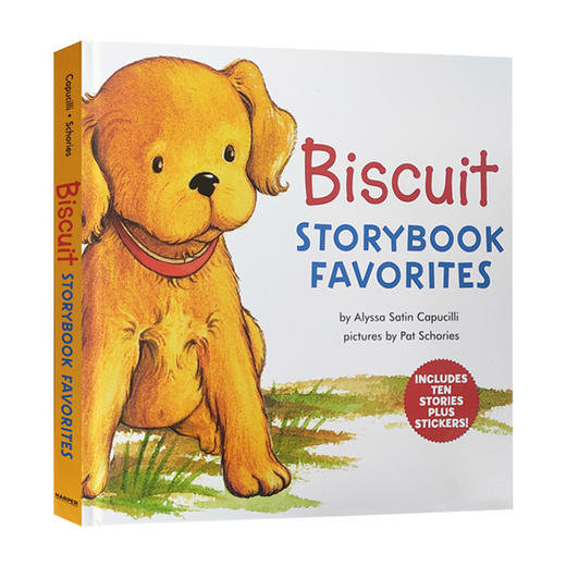Collins柯林斯 英文原版 Biscuit Storybook Favorites 小饼干10个故事合集 I Can Read 儿童英语启蒙绘本分级读物 英文版 进口英语原版书籍 商品图0