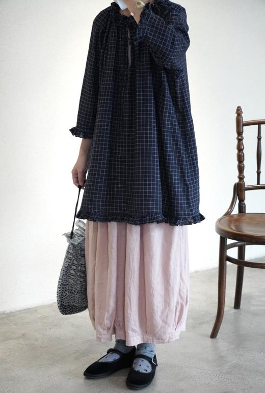 Khadi and Co深蓝长款上衣 商品图3