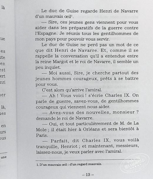 【中商原版】法语视听分级阅读 A1 玛戈皇后 可下载音频 La reine Margot - Niveau A1 法文原版 Alexandre Dumas 商品图7