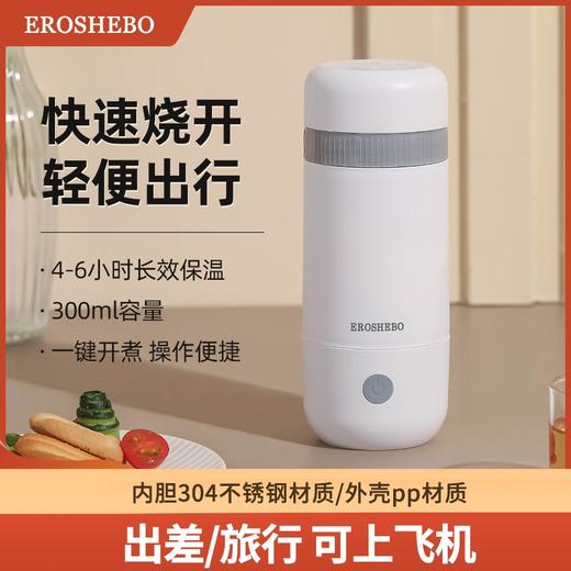 艾罗赫柏电热水壶烧水壶小型迷你旅行便携式家用加热水杯水壶 商品图0