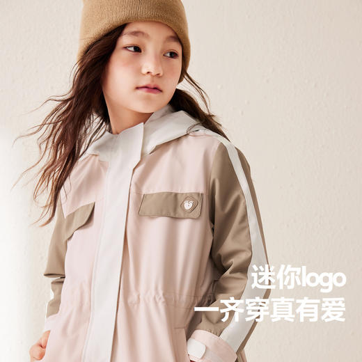 【亲子装 设计师系列】迷你巴拉女童外套宝宝母女装亲子工装潮酷便服 商品图2