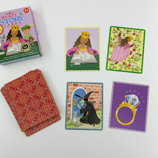 【6折专区】eeboo小小故事家桌游卡片看图想象语言表达力幼儿教具 商品图4