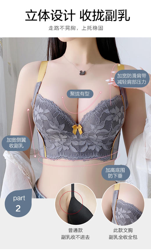 小胸丰胸聚拢，提升侧收副乳仲夏之梦 商品图2