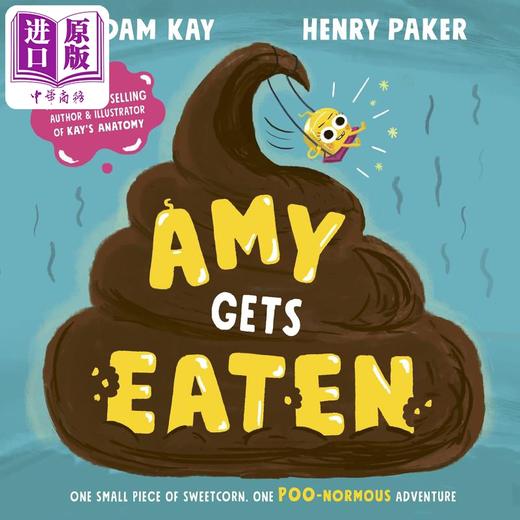 【中商原版】艾米被吃掉了 Henry Paker：Amy Gets Eaten 英文原版 儿童知识绘本 亲子图画书 精品绘本 让人大笑的图画书 商品图0