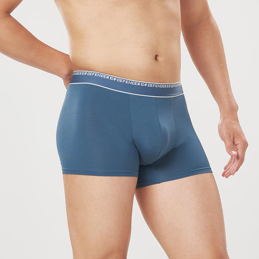 都市丽人都市锋尚简约基础60S木莱尔舒适人棉平角男士内裤新年本命年红品FK3CD8 商品图3