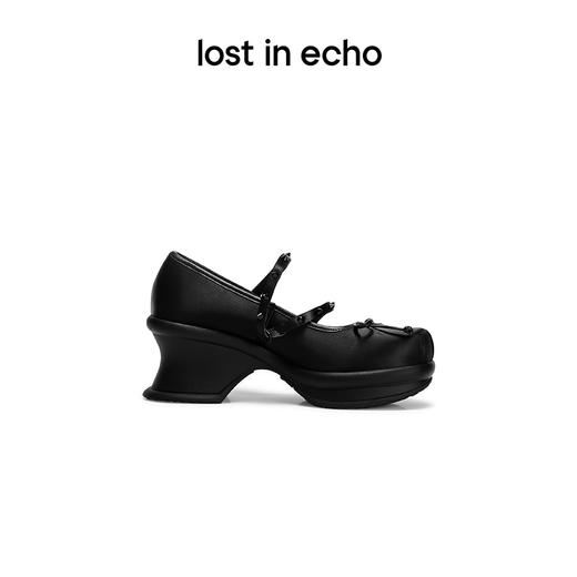 lost in echo设计师品牌铆钉绑带休闲百搭甜酷厚底增高玛丽珍凉鞋 商品图1