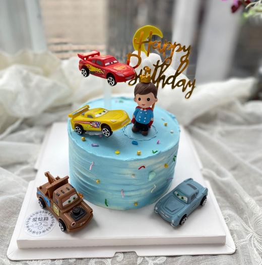 儿童 小王子汽车生日蛋糕 商品图0