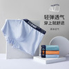 都市丽人都市锋尚简约基础高弹磨毛锦纶平角男士内裤FK3CD1 商品缩略图0