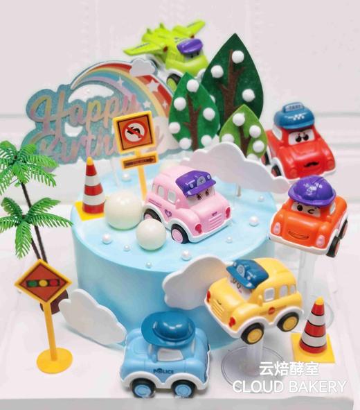 【可爱汽车蛋糕】 商品图0