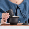 自营（泰利嘉）- 旅行茶具快客杯一壶三杯便携式盖碗小套户外功夫套装泡茶 商品缩略图2