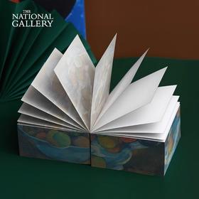 The National Gallery大师系列 高更 窗前果盘和酒杯便签纸砖