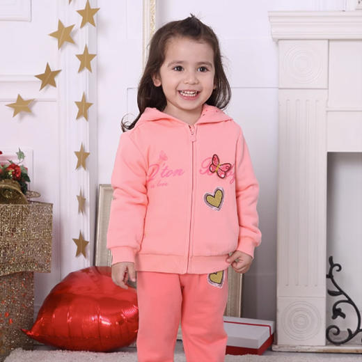 棉果果春秋款女童对开外套M322181218501 商品图0