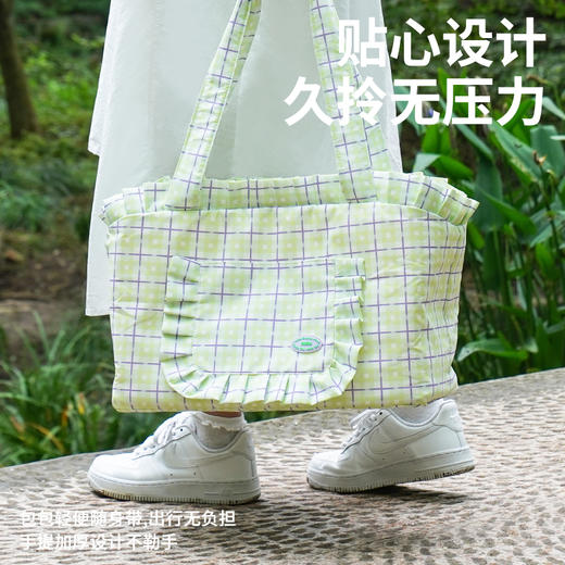 zeze格纹宠物外出包-B(包邮) 商品图4